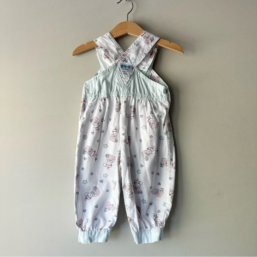 OshKosh B’gosh Vintage Bunny Overalls